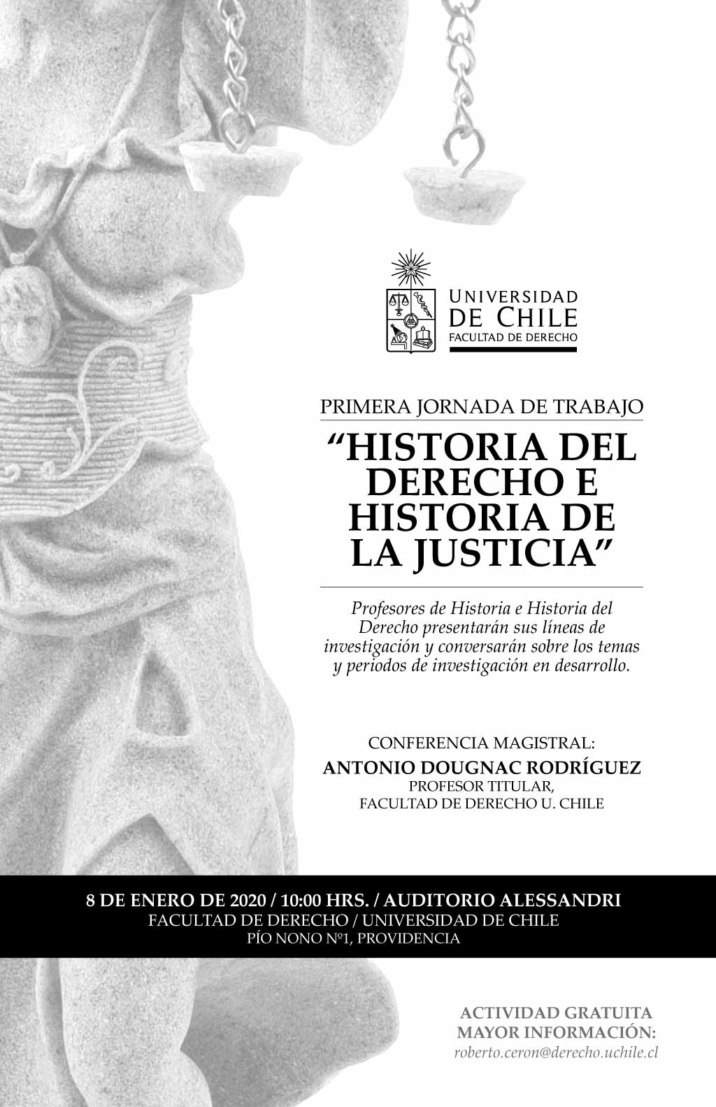 Primera Jornada de Trabajo "Historia del Derecho e historia de la justicia"