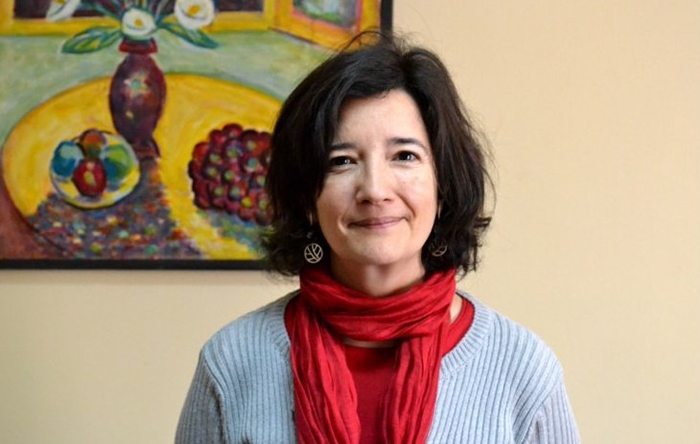 María Cristina Escudero, académica del Instituto de Asuntos Públicos de la U. de Chile. Designada en la Comisión Técnica por parte de la Democracia Cristiana.