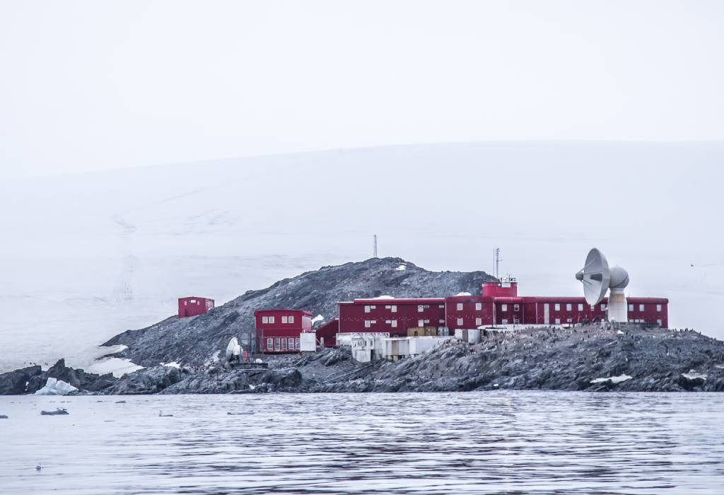 Base antártica Bernardo O’Higgins (foto gentileza del INACH)
